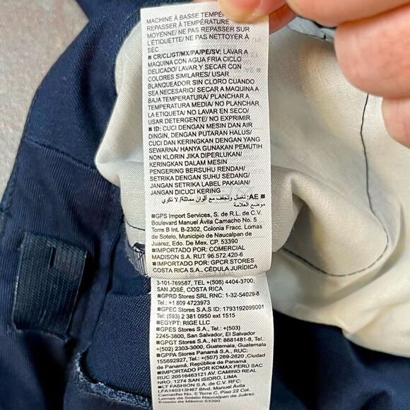 New! NWT Old Navy Blue Bootcut Stretch Uniform Pants 16P - Picture 10 of 11